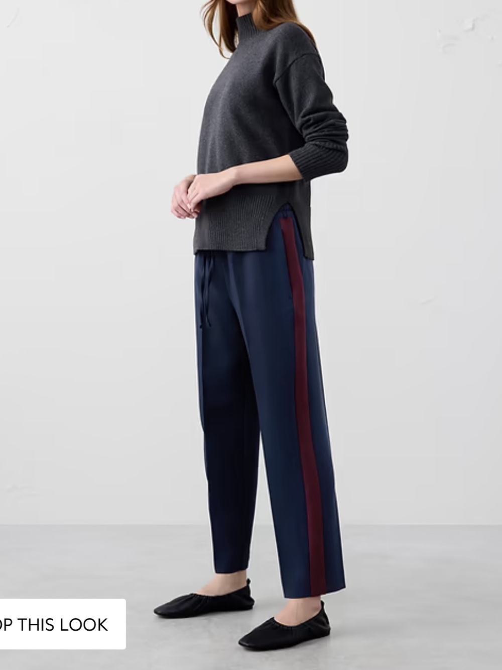 NWT Tapered Ankle Draw String Pant